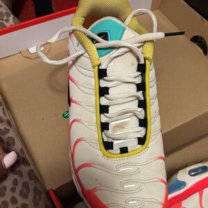 Nike Kids Sneakers - Cream, Yellow, Pink